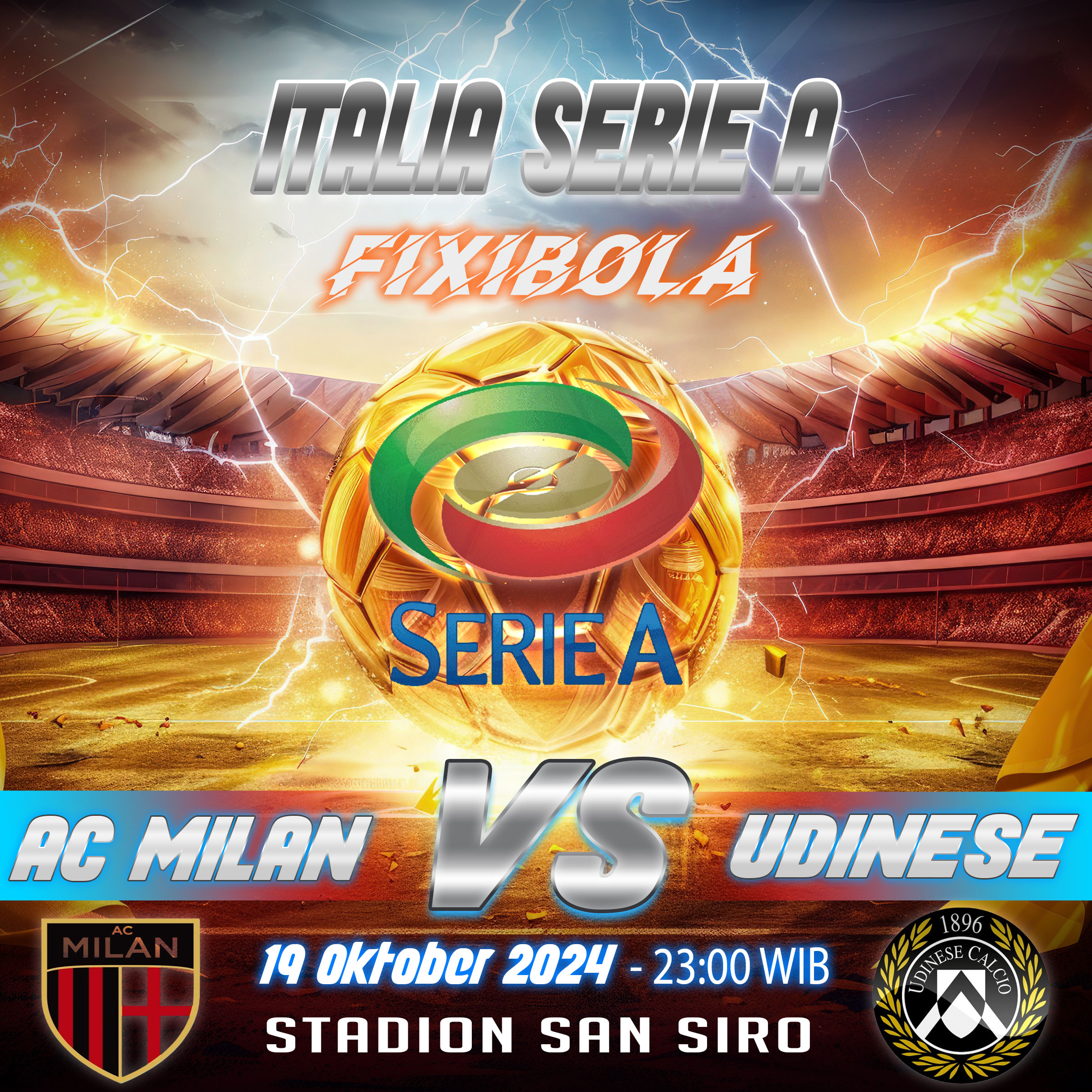 PREDIKSI BOLA AC MILAN VS UDINESE