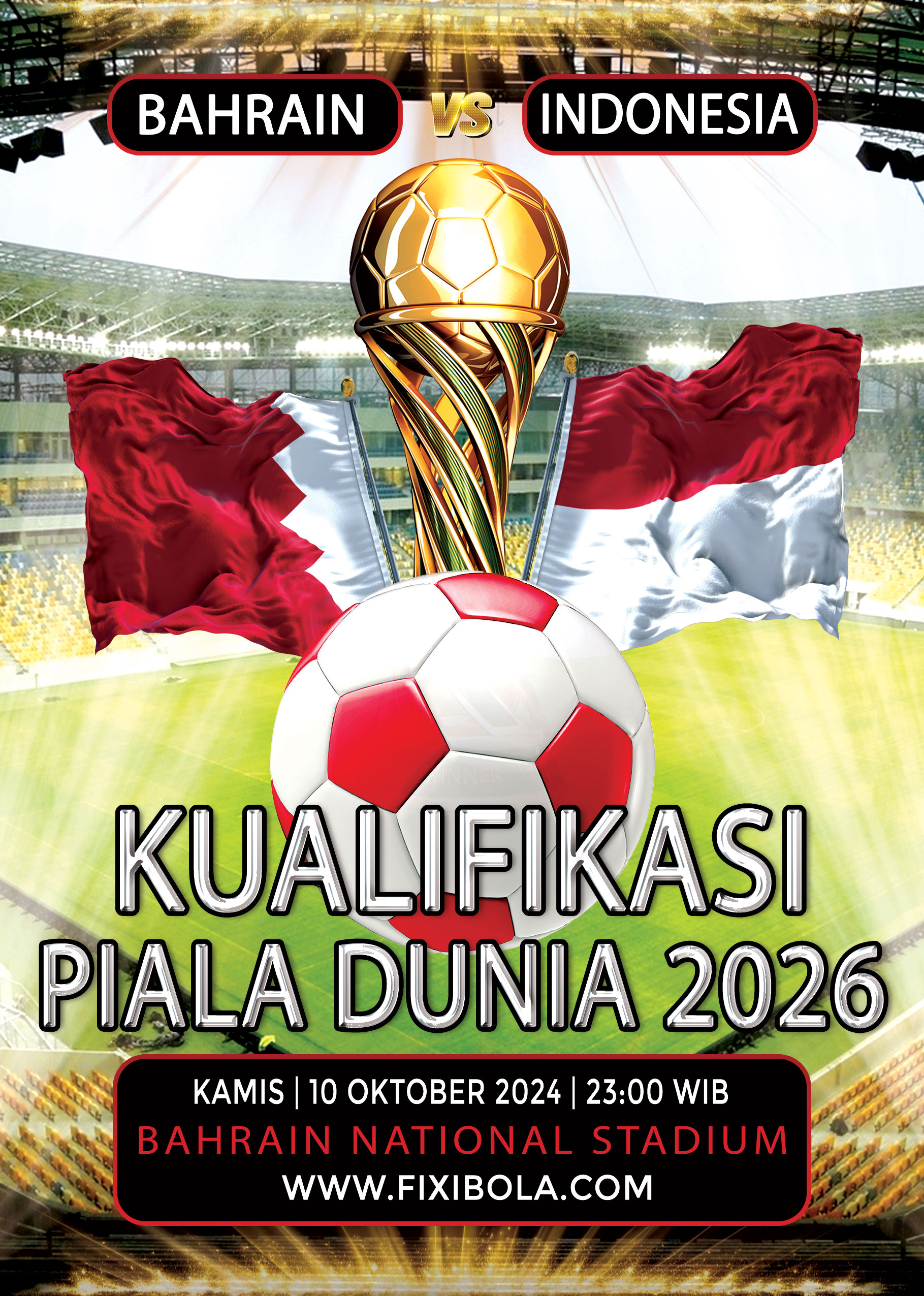 PREDIKSI BOLA BAHRAIN VS INDONESIA