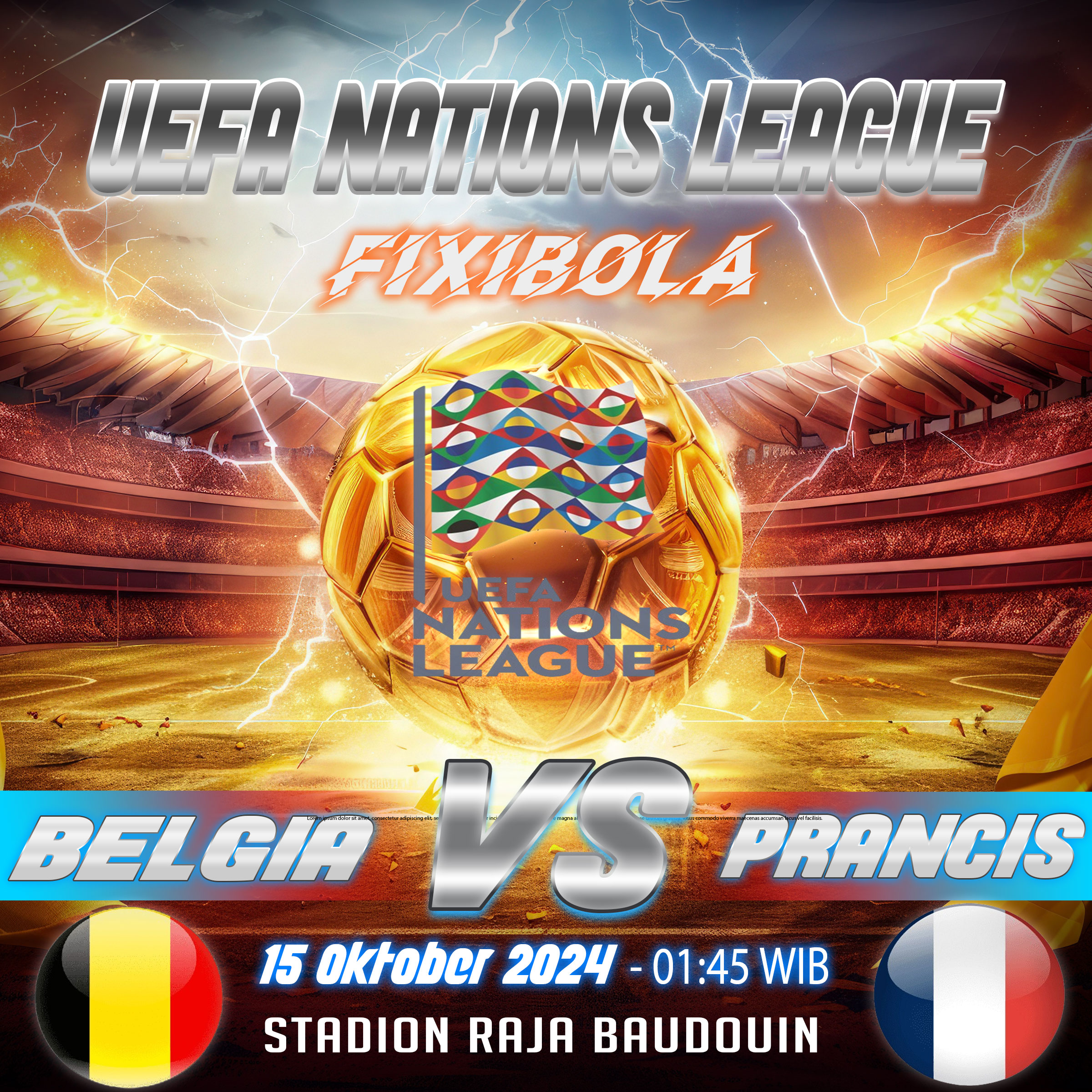 PREDIKSI BOLA BELGIA VS PRANCIS