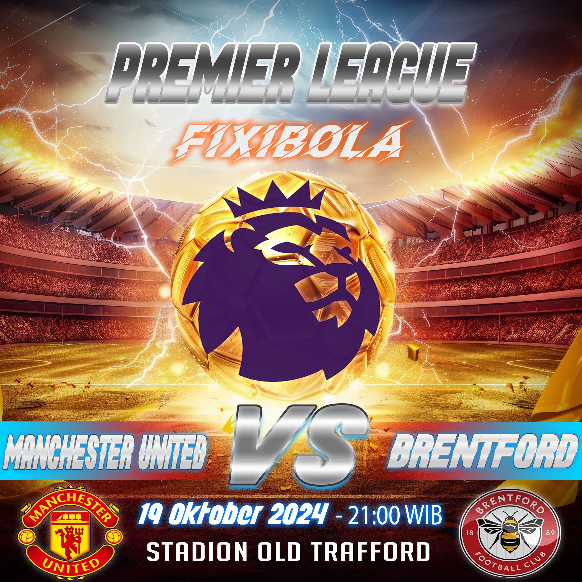 PREDIKSI BOLA MANCHESTER UNITED VS BRENTFORD