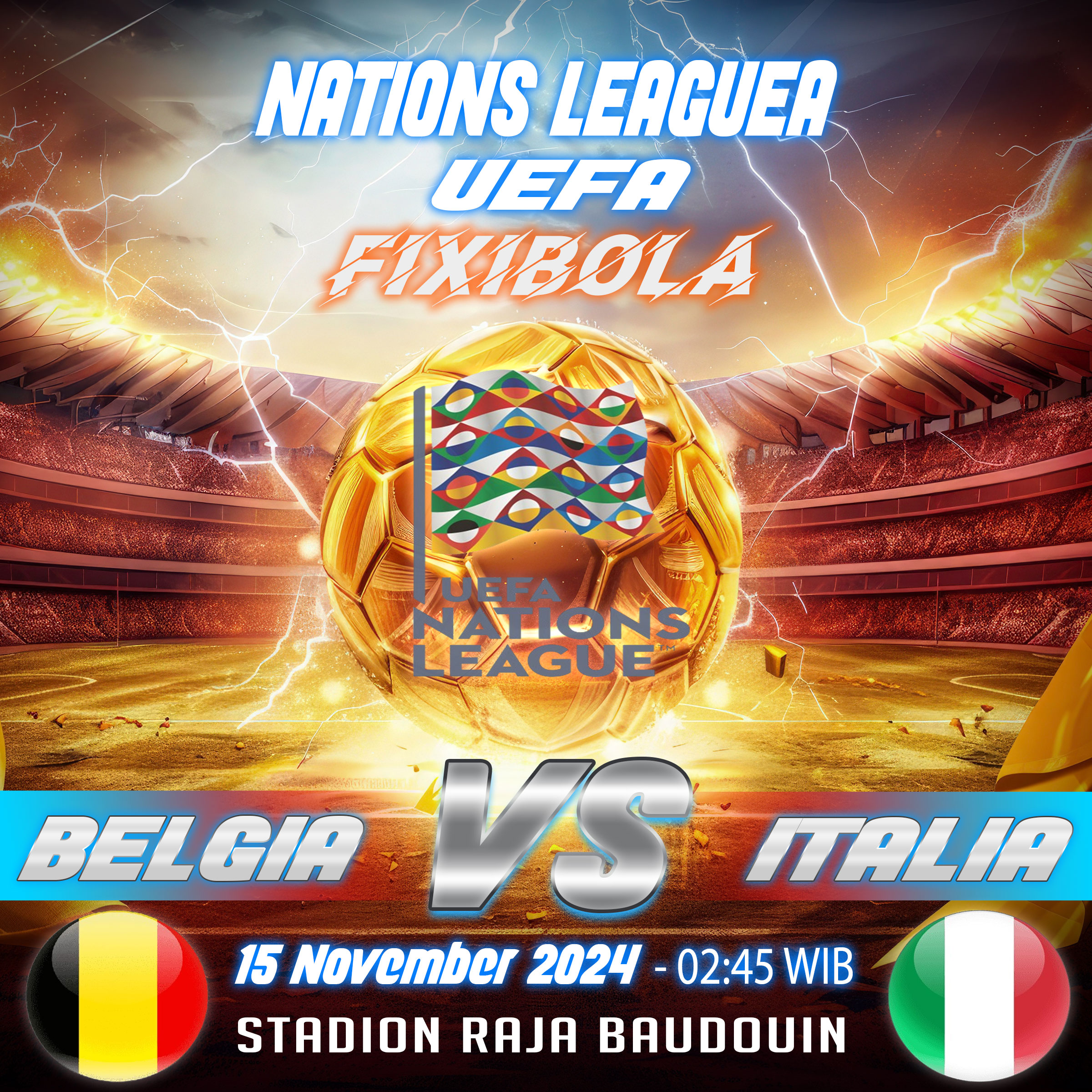 PREDIKSI BOLA BELGIA VS ITALIA