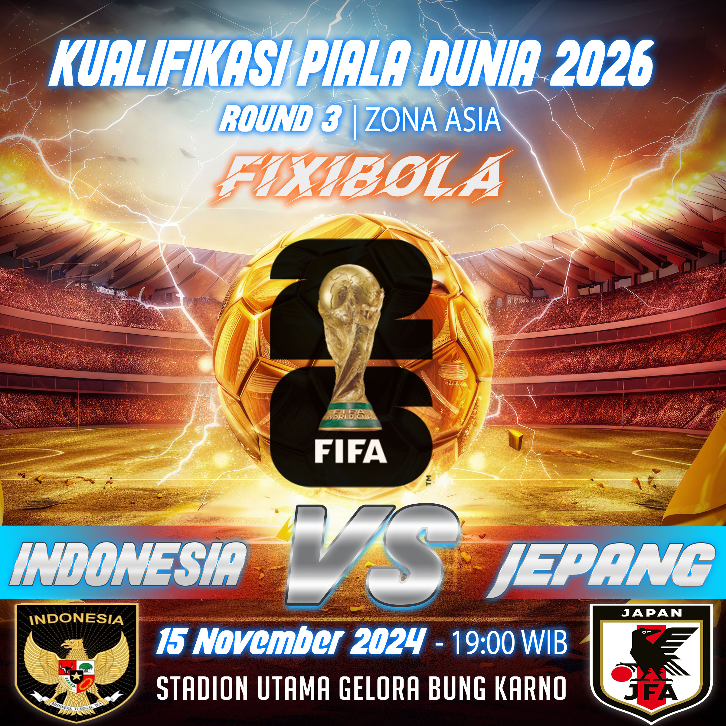 PREDIKSI BOLA INDONESIA VS JEPANG