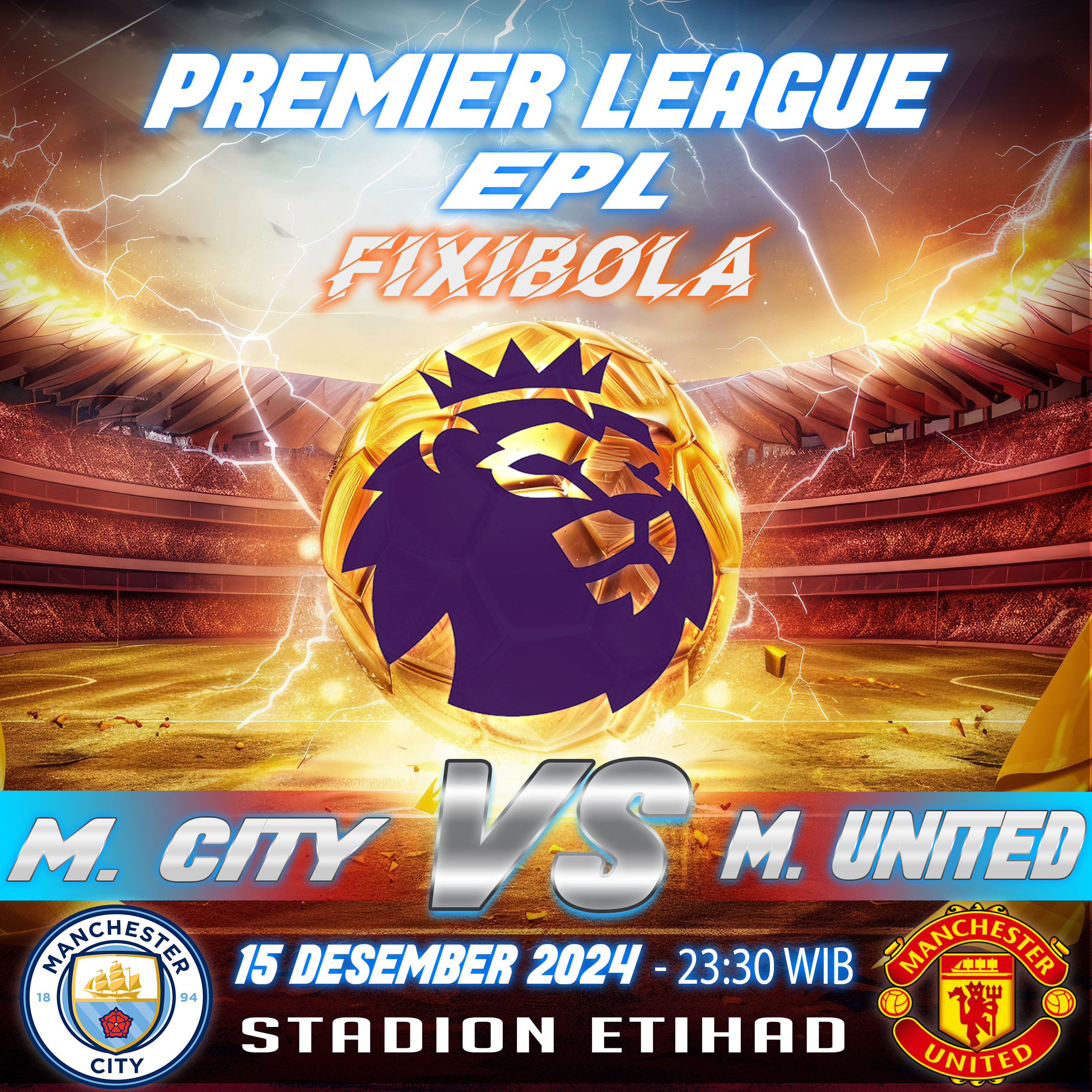 PREDIKSI BOLA MANCHESTER CITY VS MANCHESTER UNITED