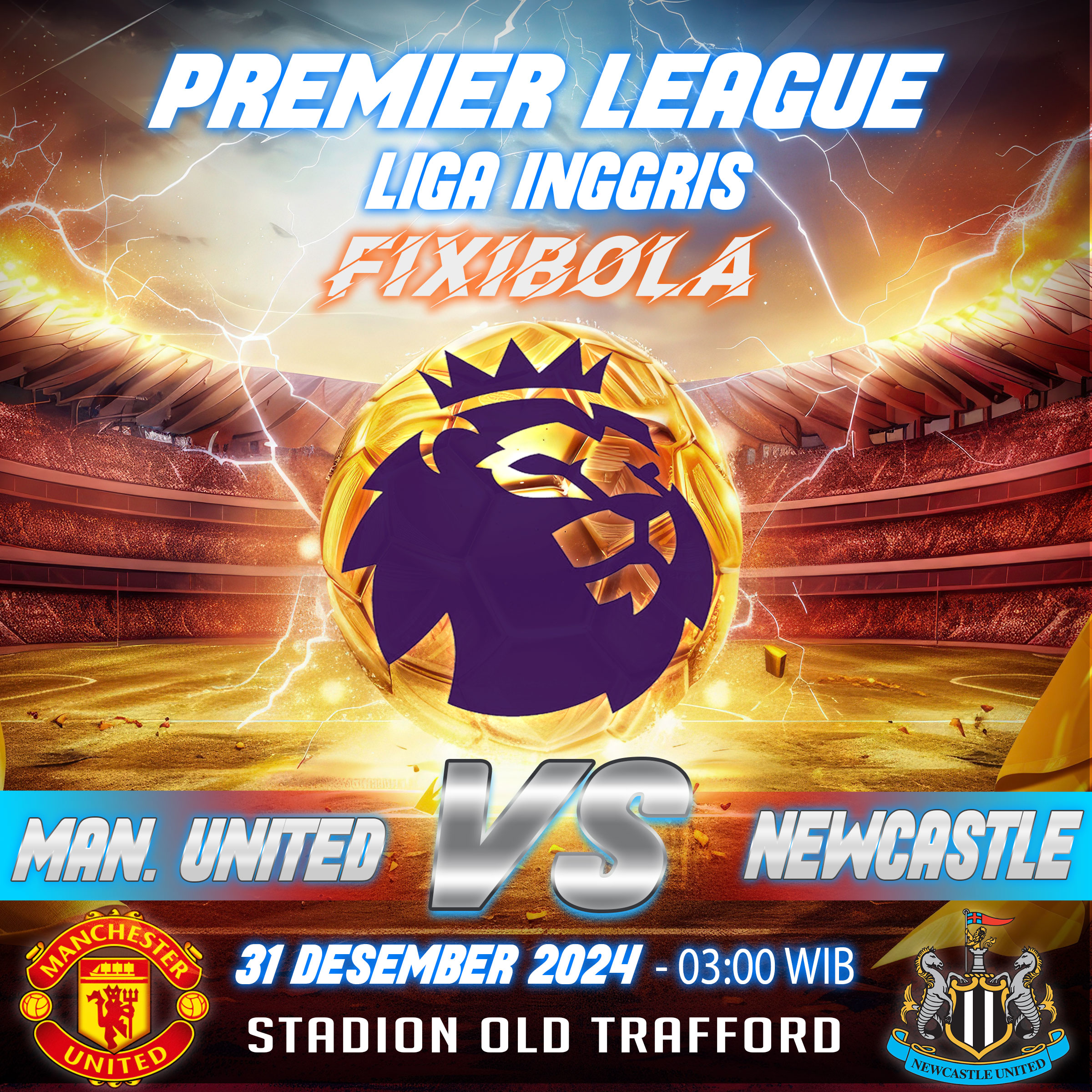 PREDIKSI BOLA MANCHESTER UNITED VS NEWCASTLE UNITED