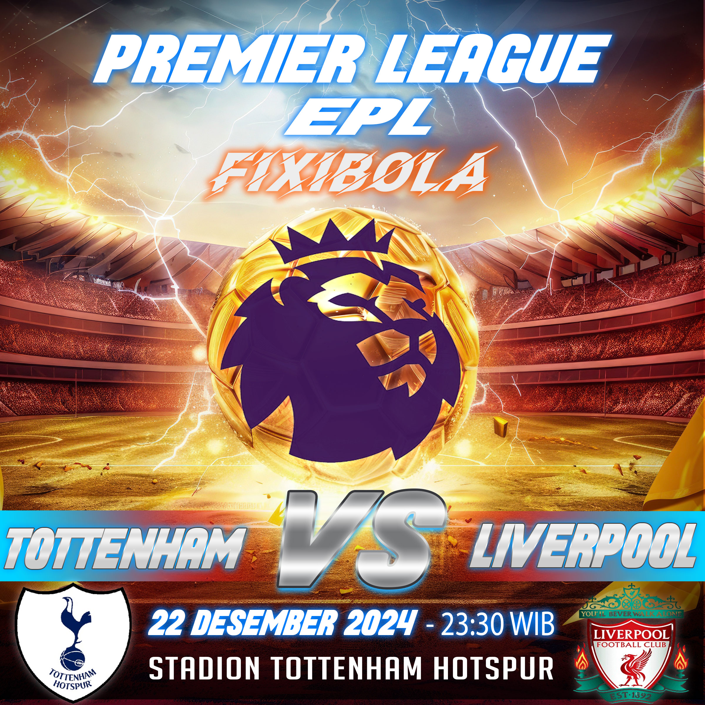 PREDIKSI BOLA TOTTENHAM VS LIVERPOOL