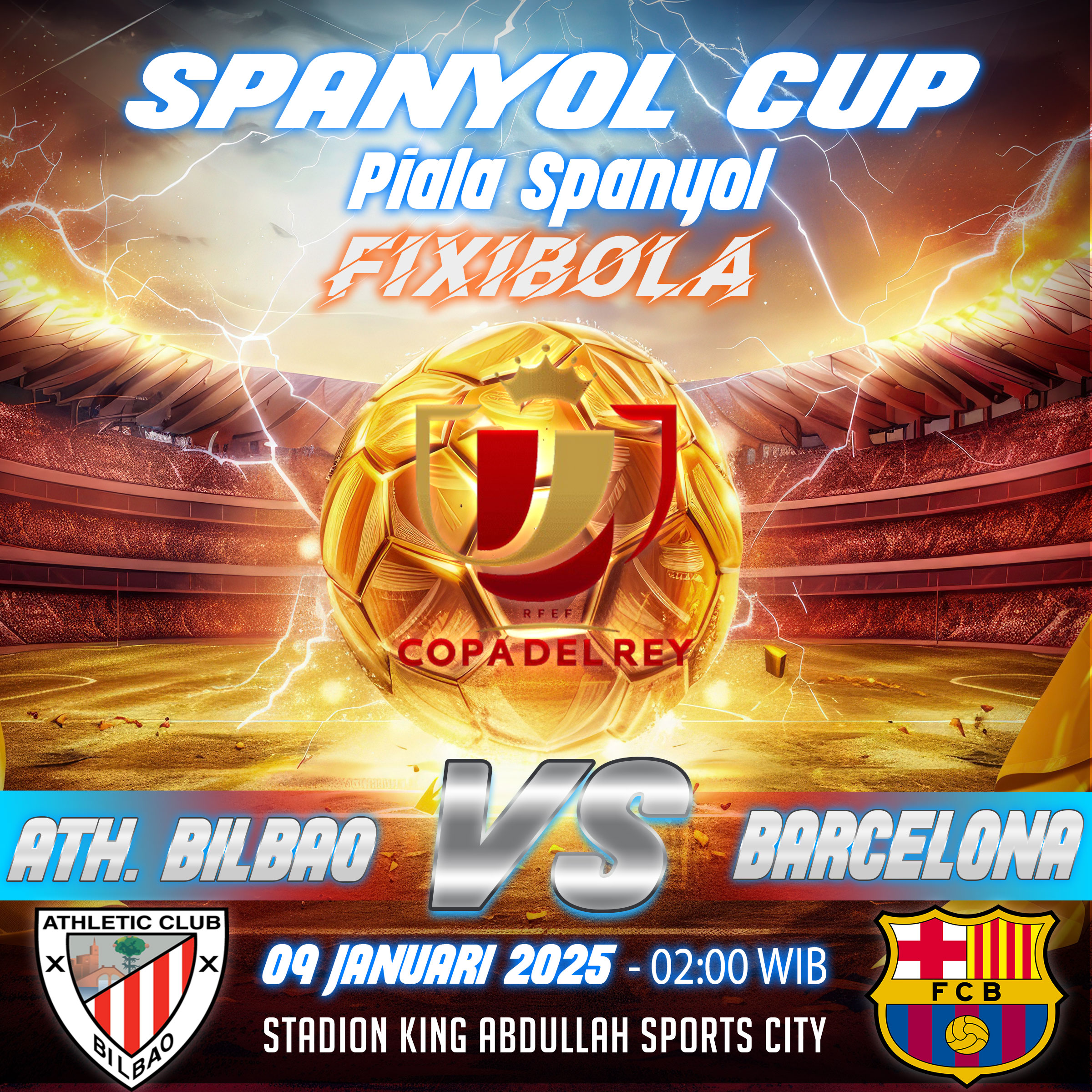 PREDIKSI BOLA ATHLETIC BILBAO VS BARCELONA