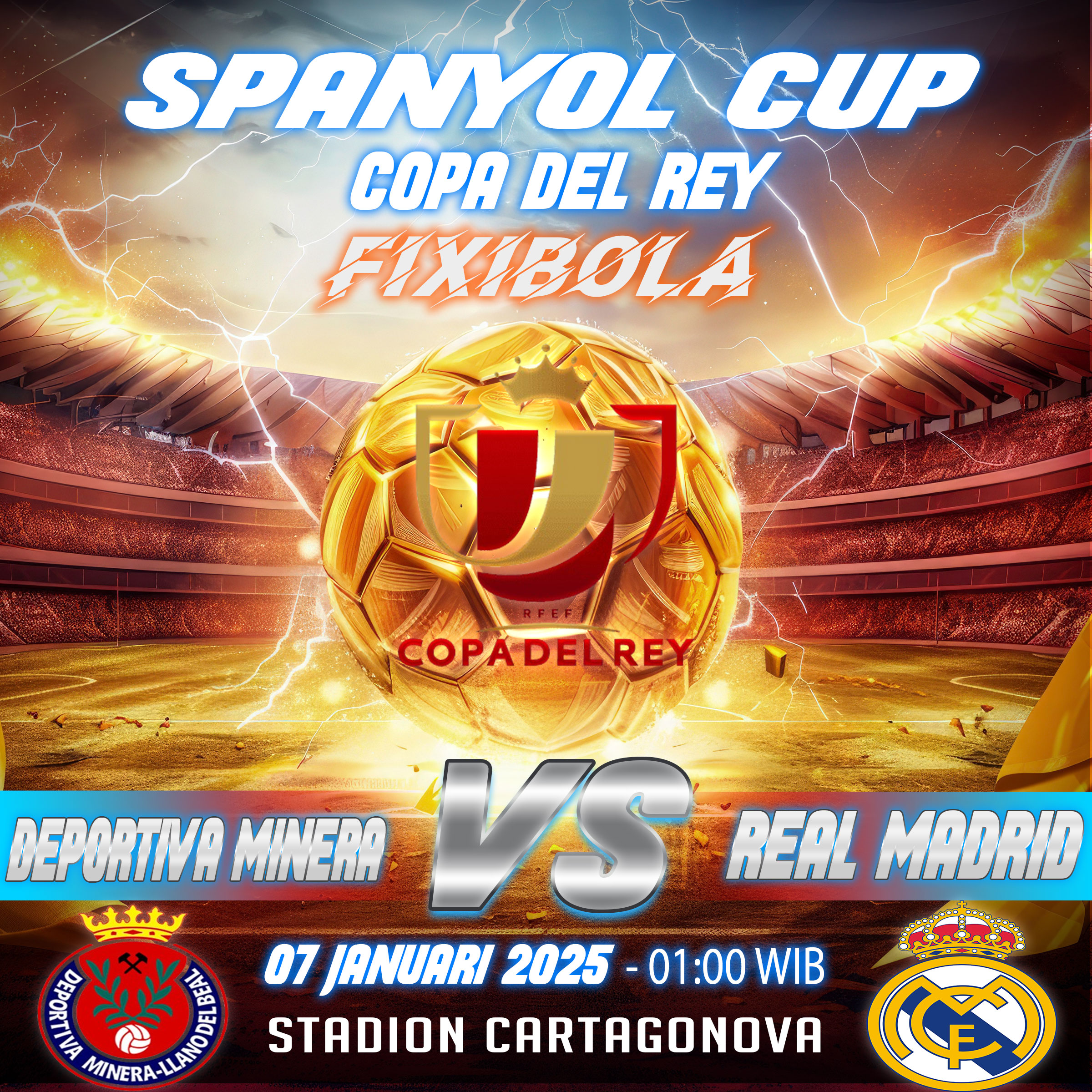 PREDIKSI BOLA DEPORTIVA MINERA VS REAL MADRID