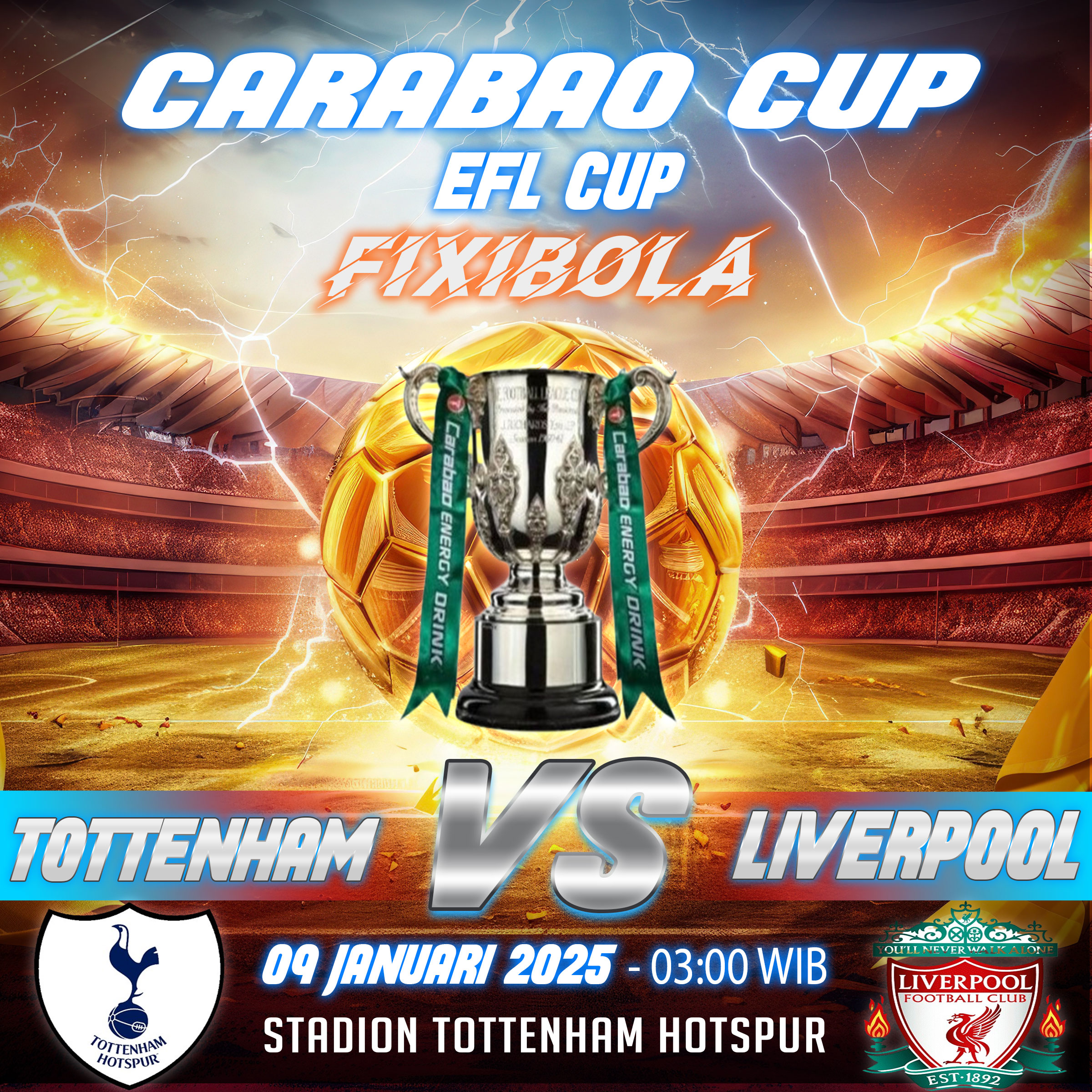 PREDIKSI BOLA TOTTENHAM VS LIVERPOOL