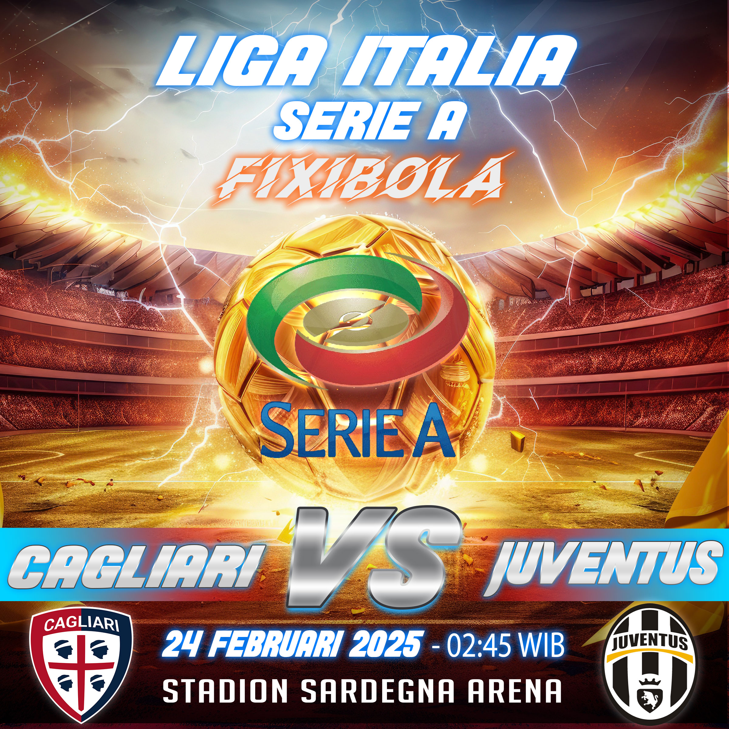 PREDIKSI BOLA CAGLIARI VS JUVENTUS