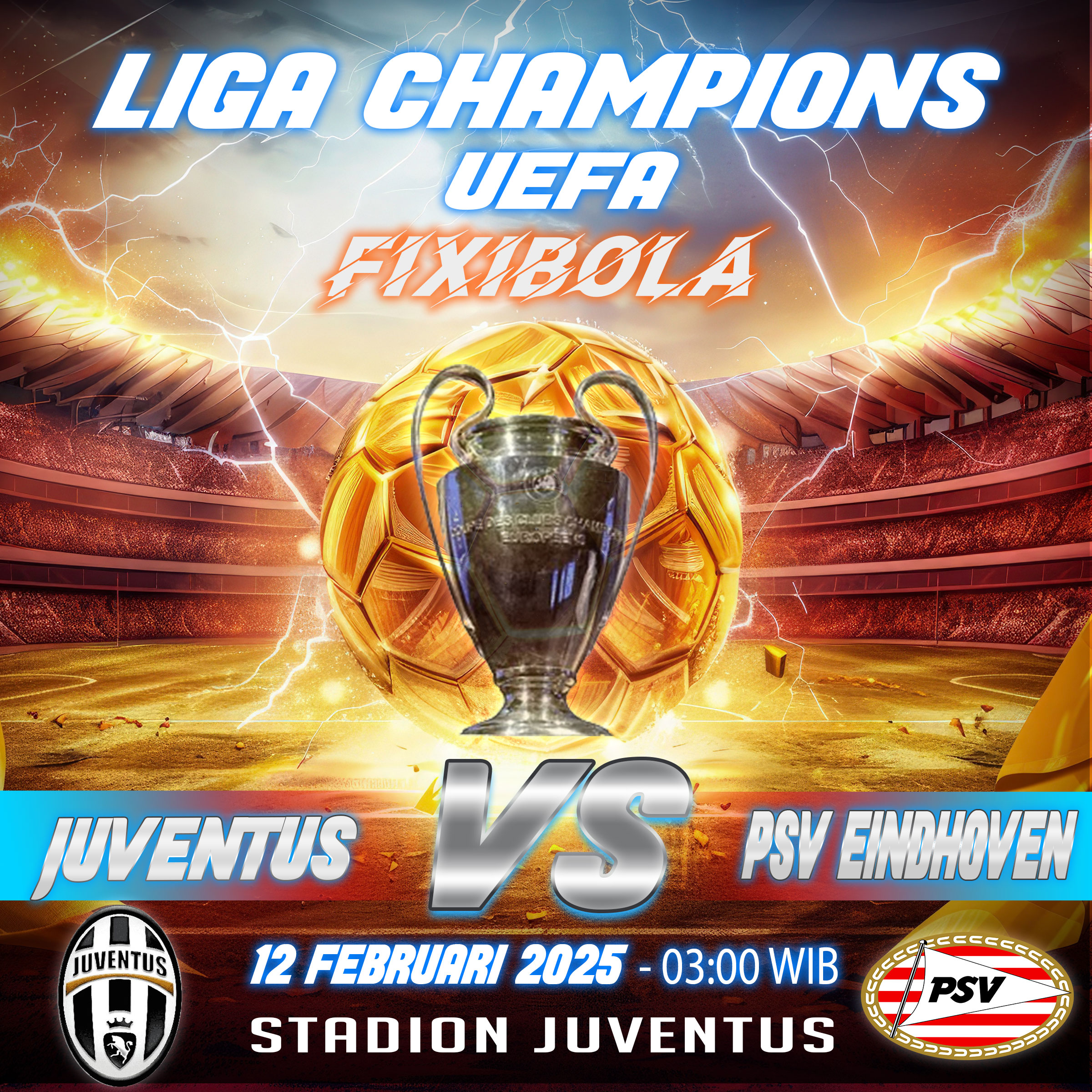 PREDIKSI BOLA JUVENTUS VS PSV EINDHOVEN