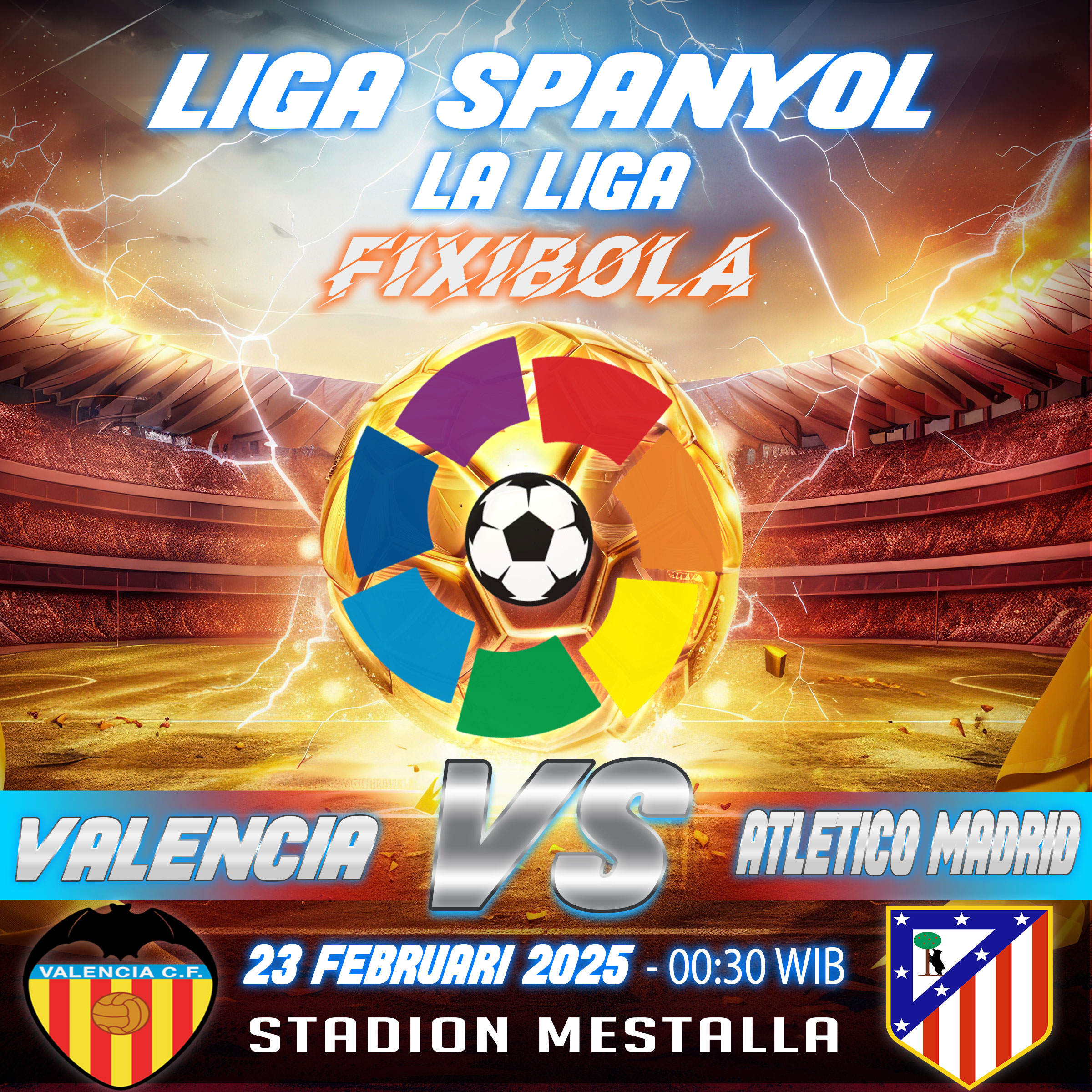 PREDIKSI BOLA VALENCIA VS ATLETICO MADRID