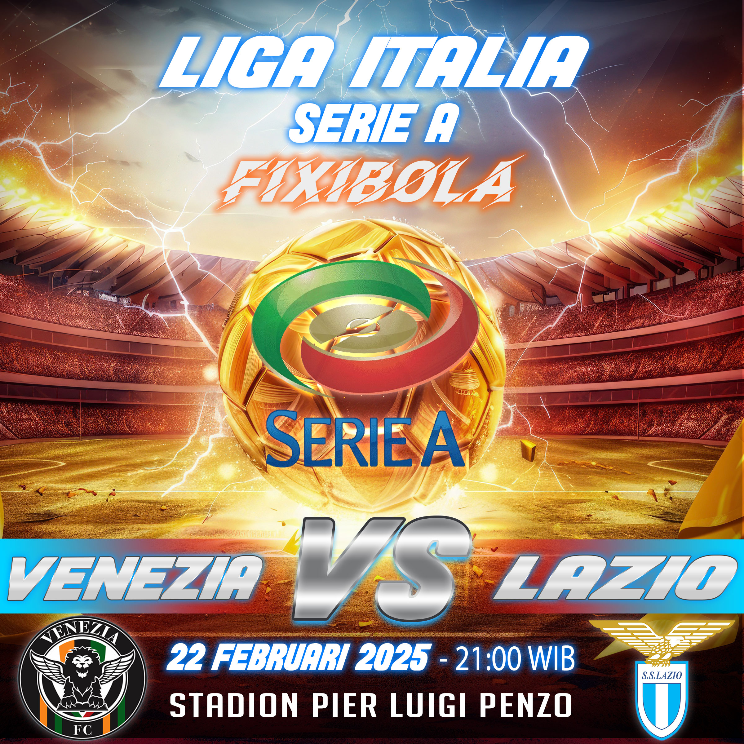 PREDIKSI BOLA VENEZIA VS LAZIO