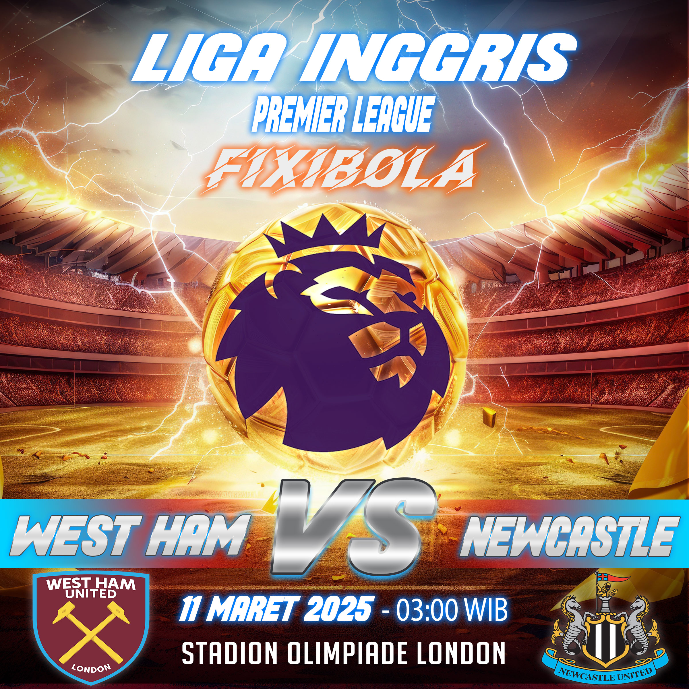 PREDIKSI BOLA WEST HAM VS NEWCASTLE